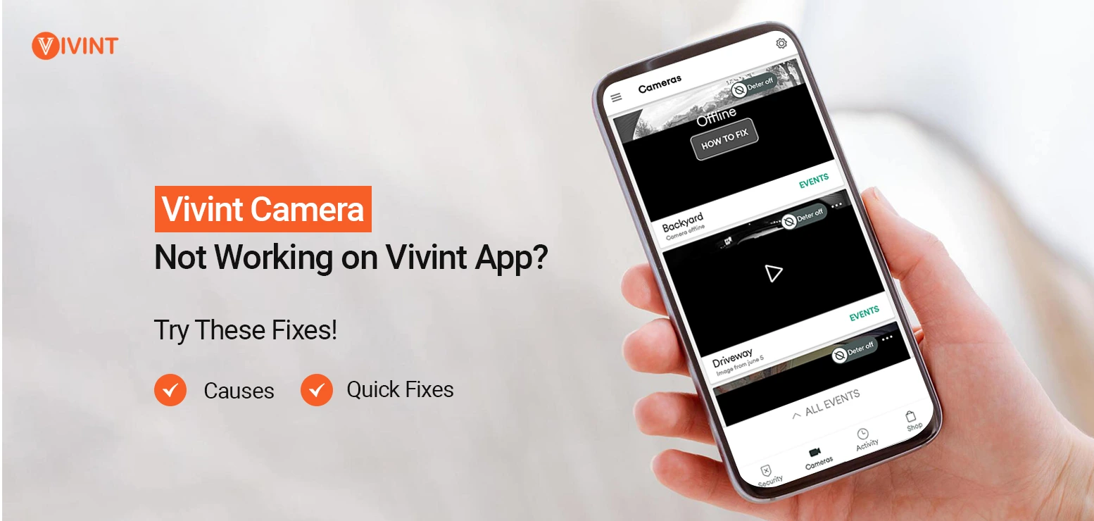 Vivint Camera Not Working